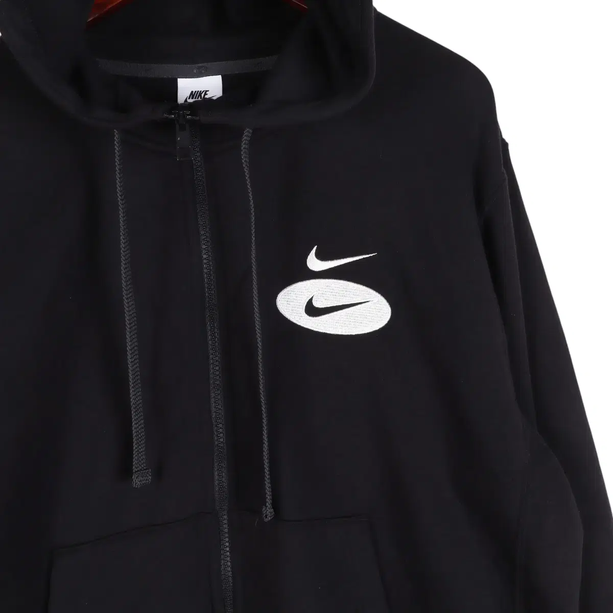 나이키 NIKE 더블스우시 후드 집업 L