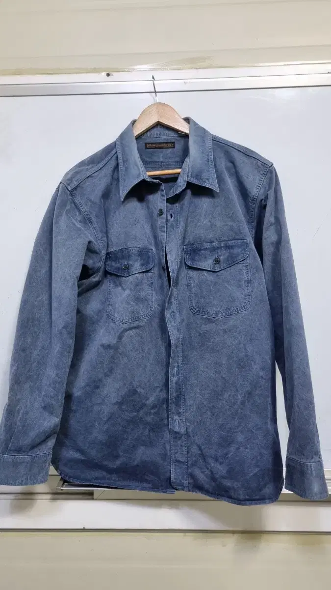 Full-count twill work shirt