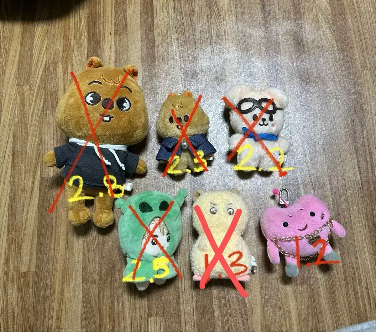 Unofficial Straykids dolls Han Quarka Puffam Hanok Hanok Hankji Magic School Pilot