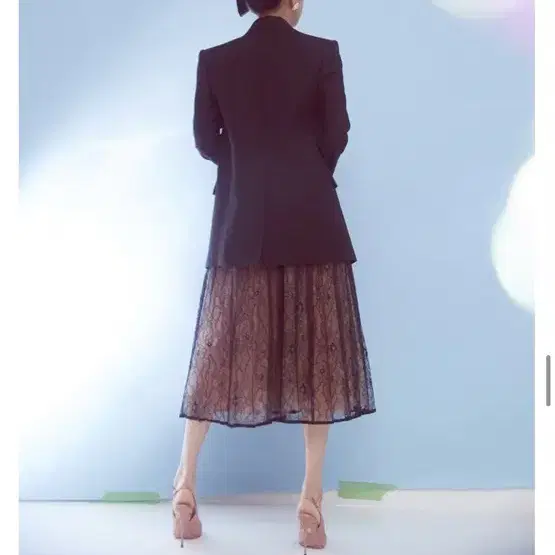 하나보 아보아보 no.9 skirt 튤스커트 플리츠레이스스커트