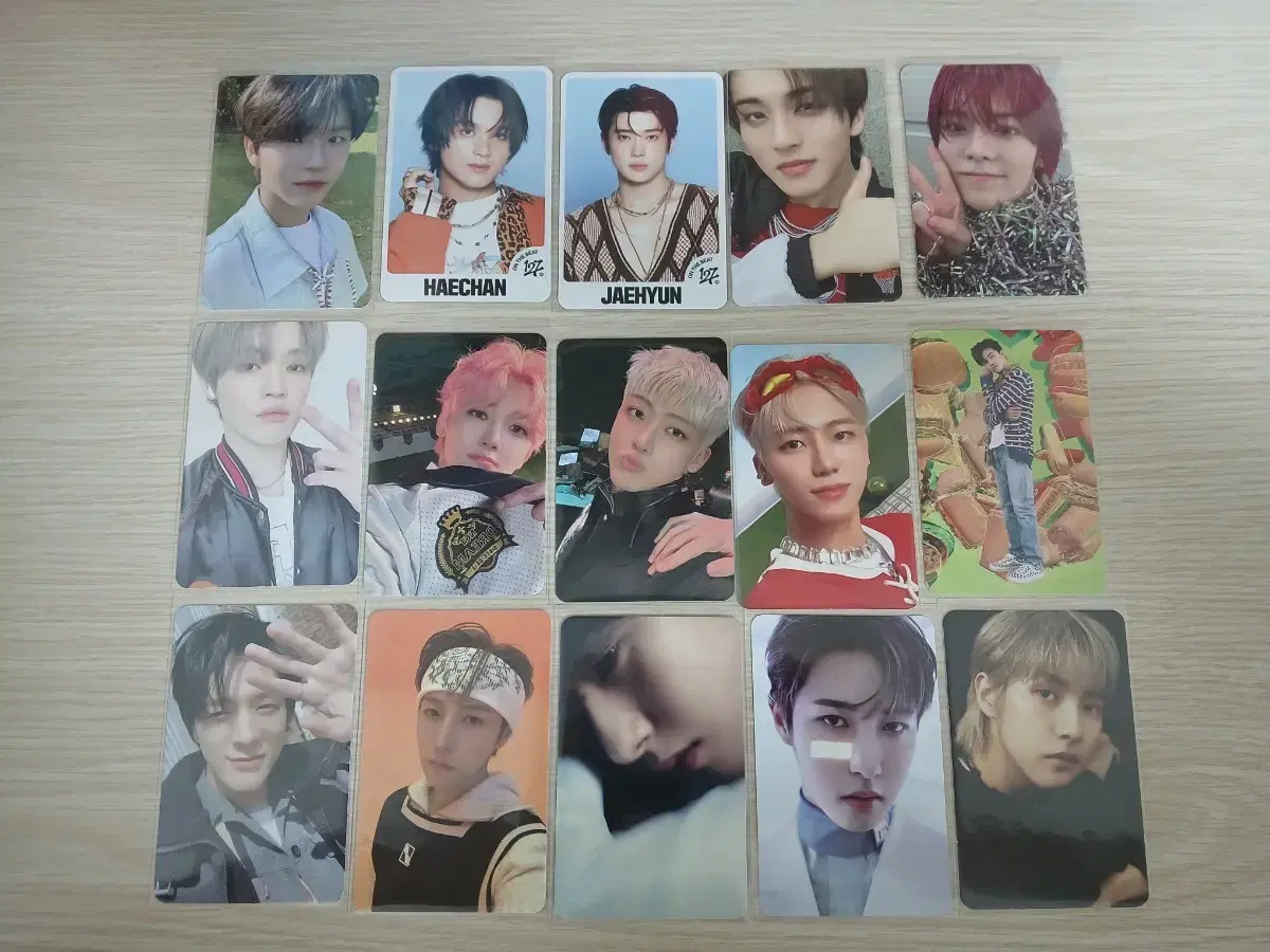 Source) nct 127 Dream photocard bulk yutaMarkHaechanRenjunJaeminJeno