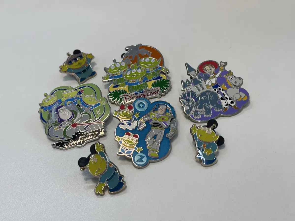 Set of 5 Disneyland Toy Story Badges