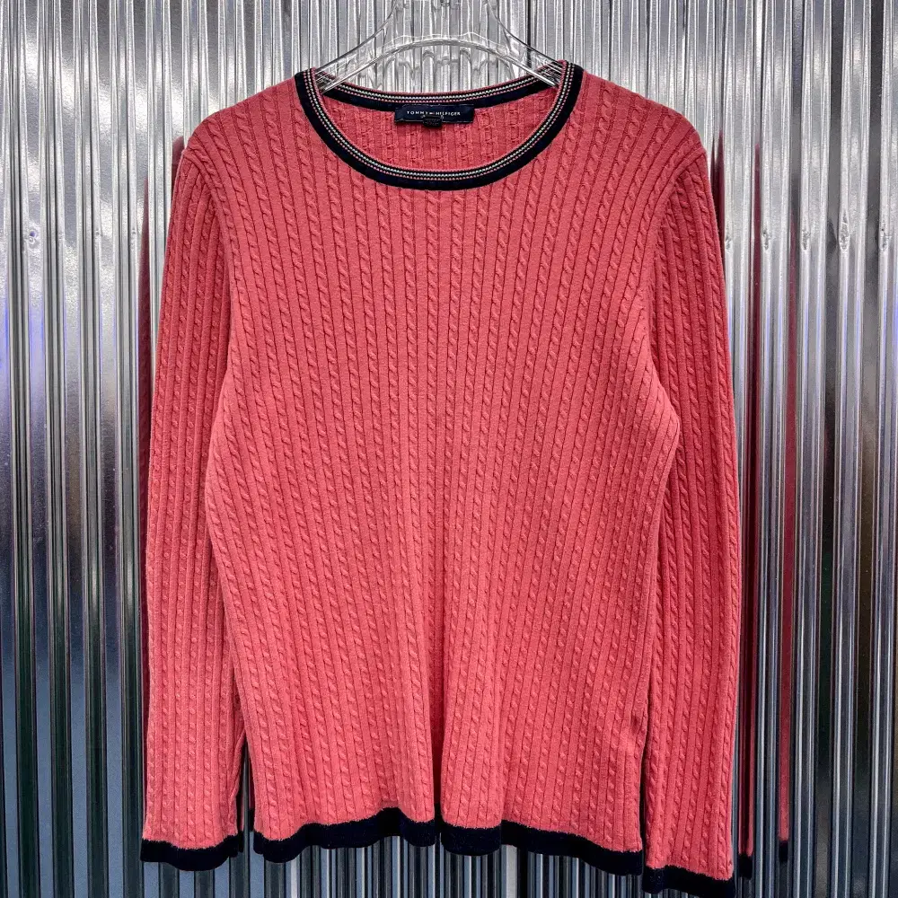 Tommy Hilfiger Cable Round Neck Knit (Domestic M) P185