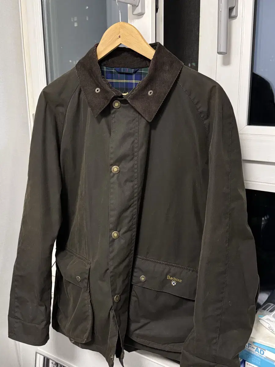 Barbour Wax Jacket Olive (M)