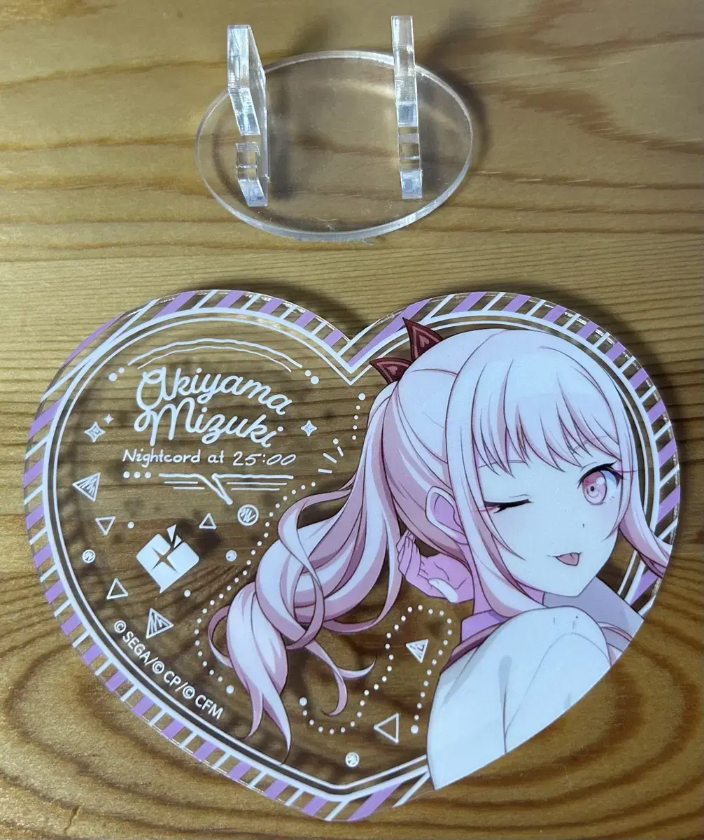 Pseudo Mizuki Picuria Heart Acrylic