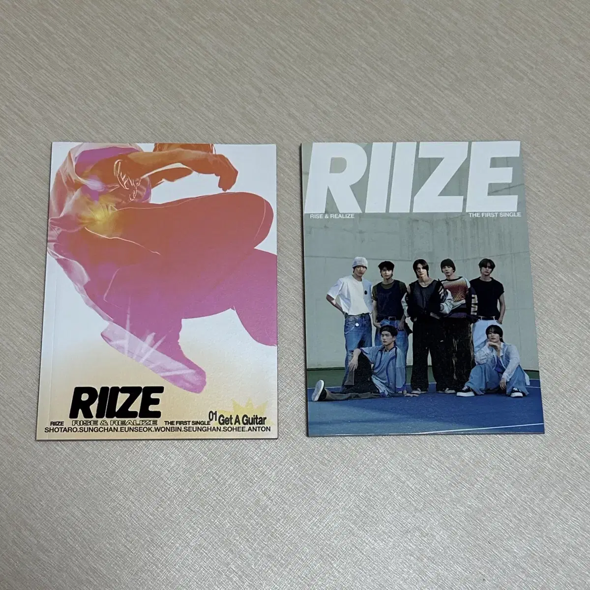 Rize GET A GUITAR Unsealed Album