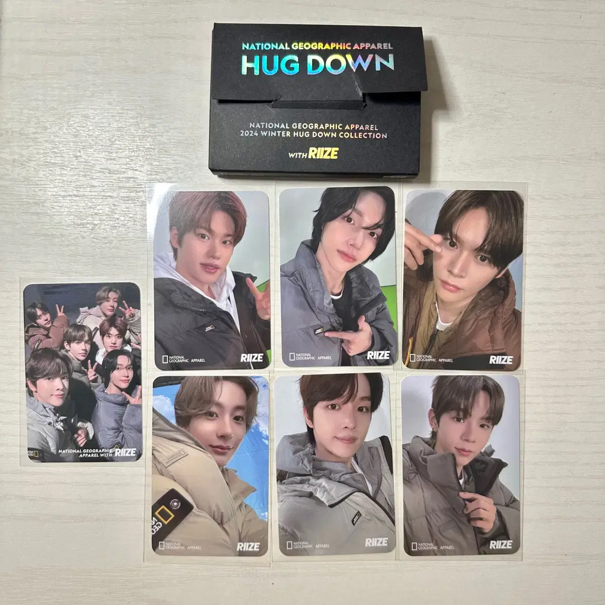 National Geographic riize photocard sells