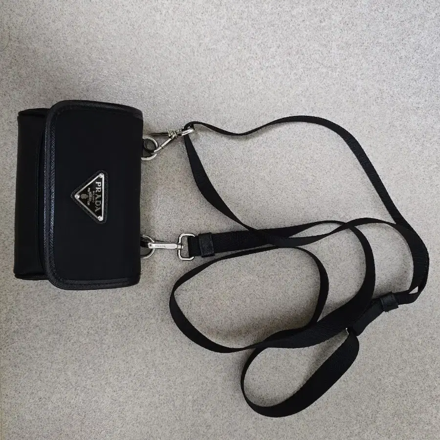 Prada Re-Nylon and Saffiano Leather Mini