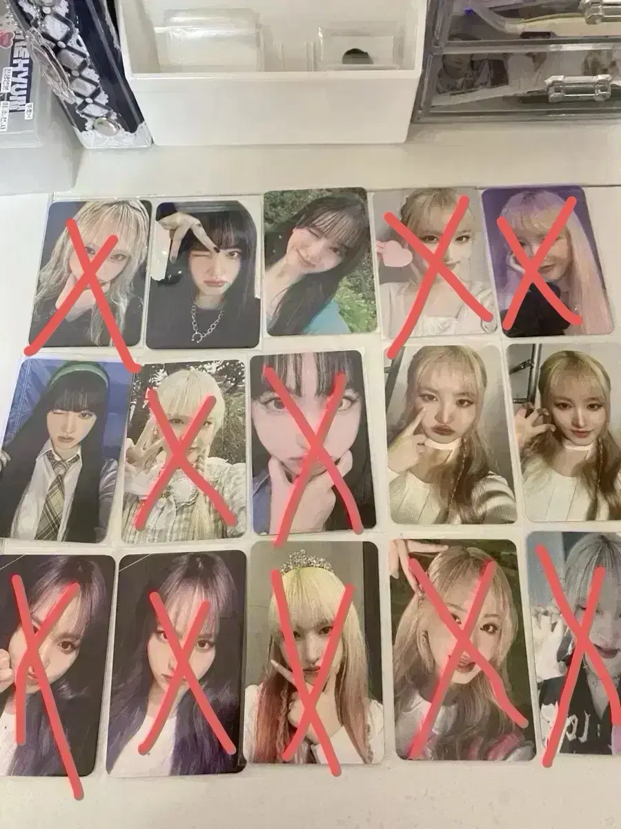 뒷장있음)폭덤)급처)아이브 photocard sell 팔아요 안유진가가울레이장원영리즈이서