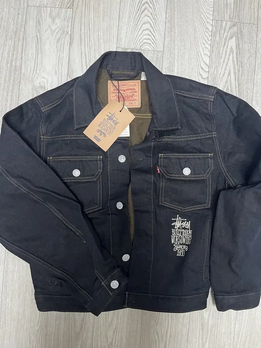 Levi's x Stussy Denim Trucker Jacket