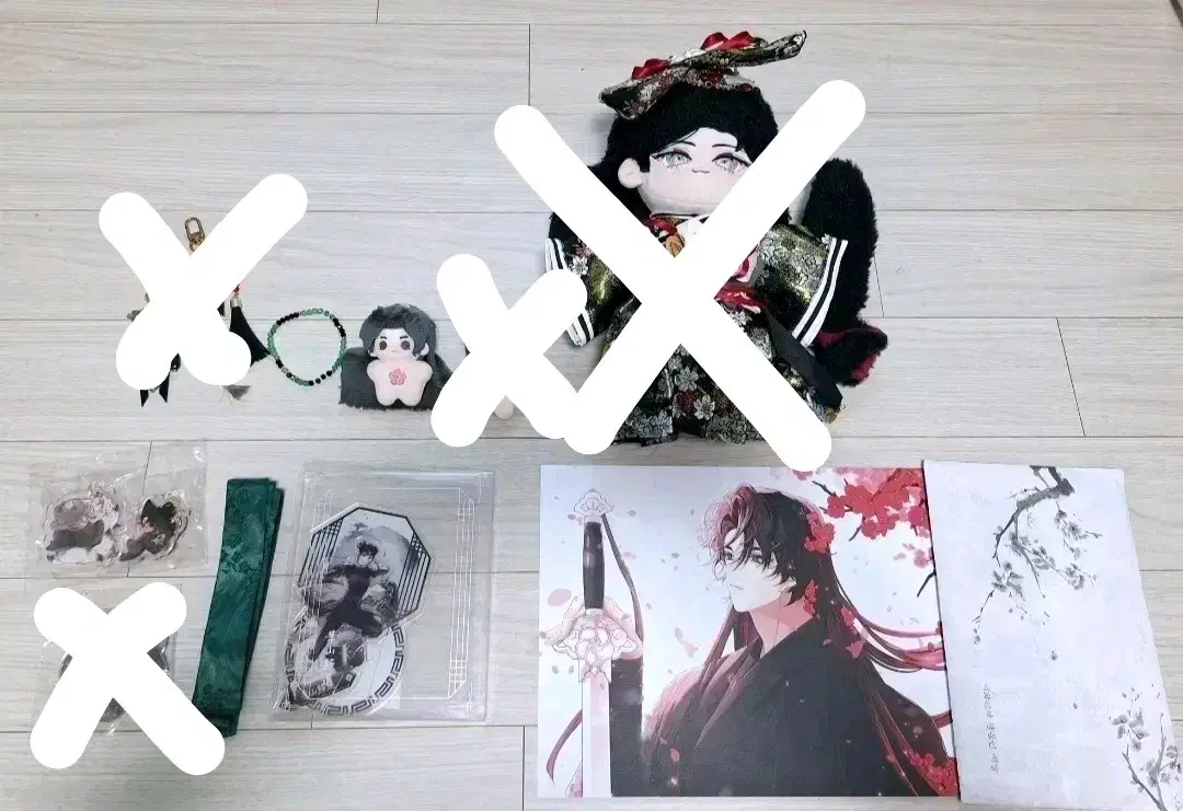 Return of the Blossoming Blade merchandise unofficial goods wts at cost or less