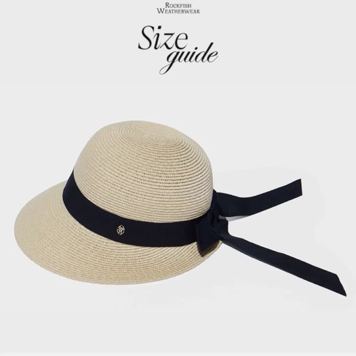 락피쉬웨더웨어 CLOCHE BOW HAT