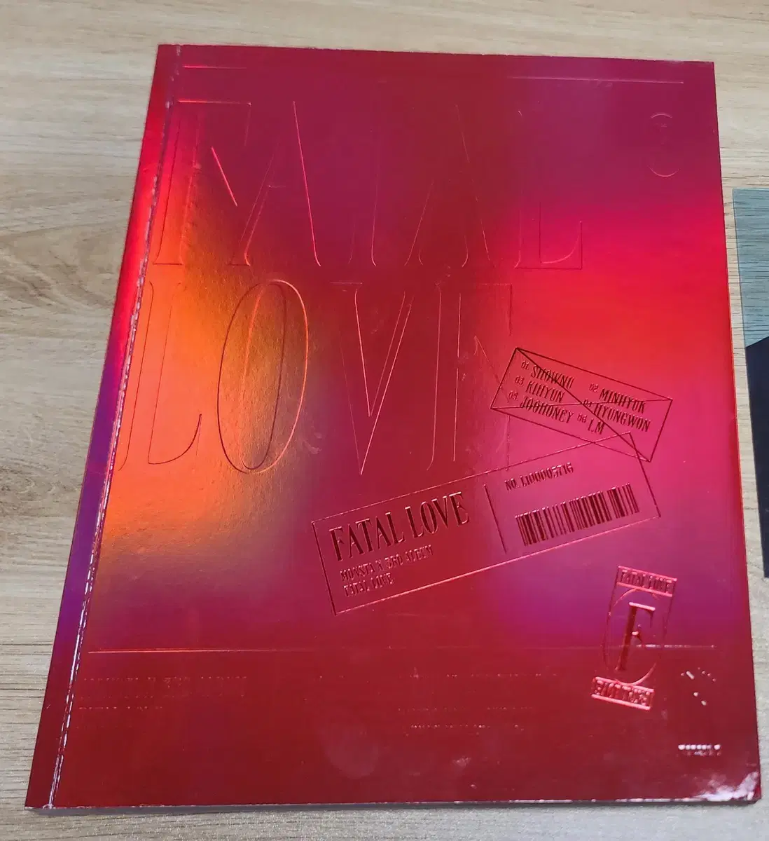 MONSTA X FENTALLOVE Unsealed Album