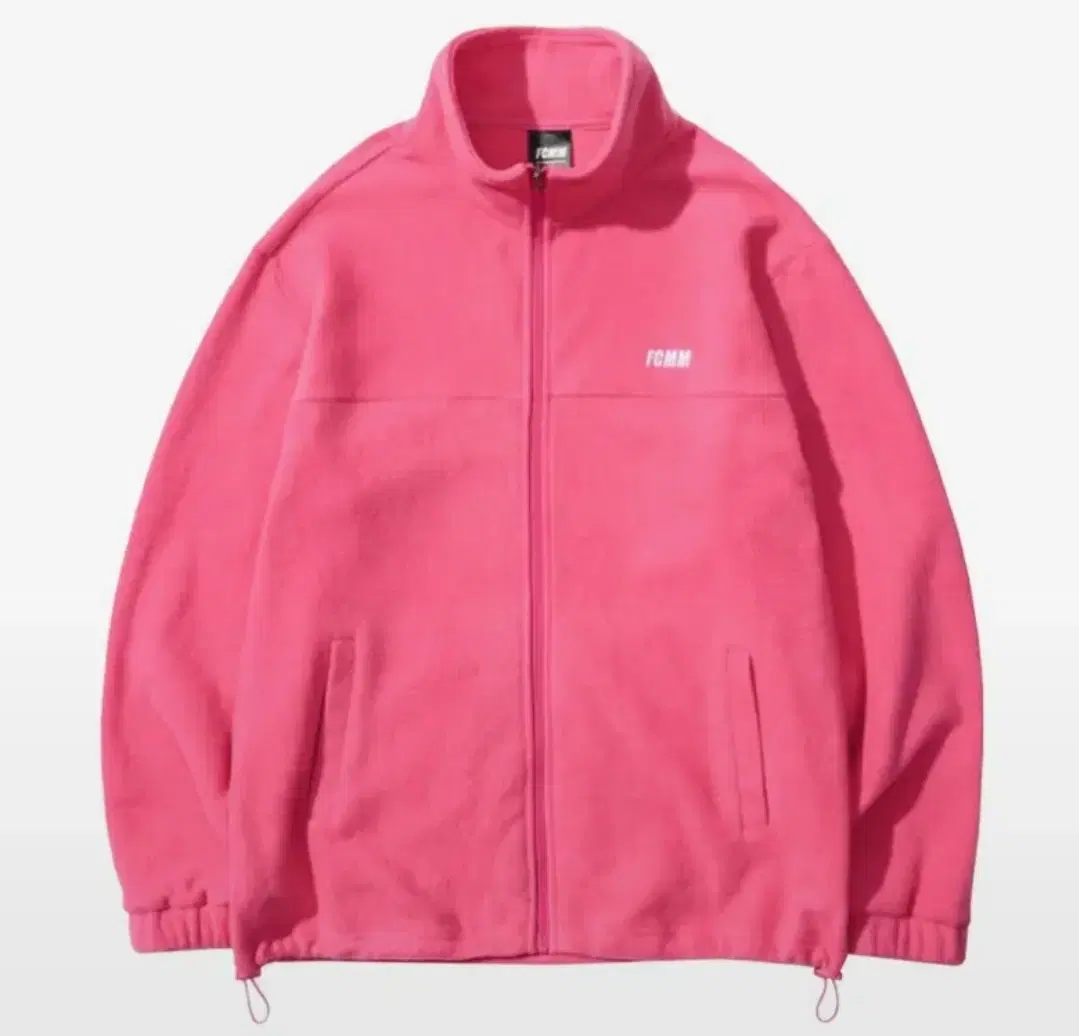 FCMM Club Fleece Zip-up Jacket Coral Pink L