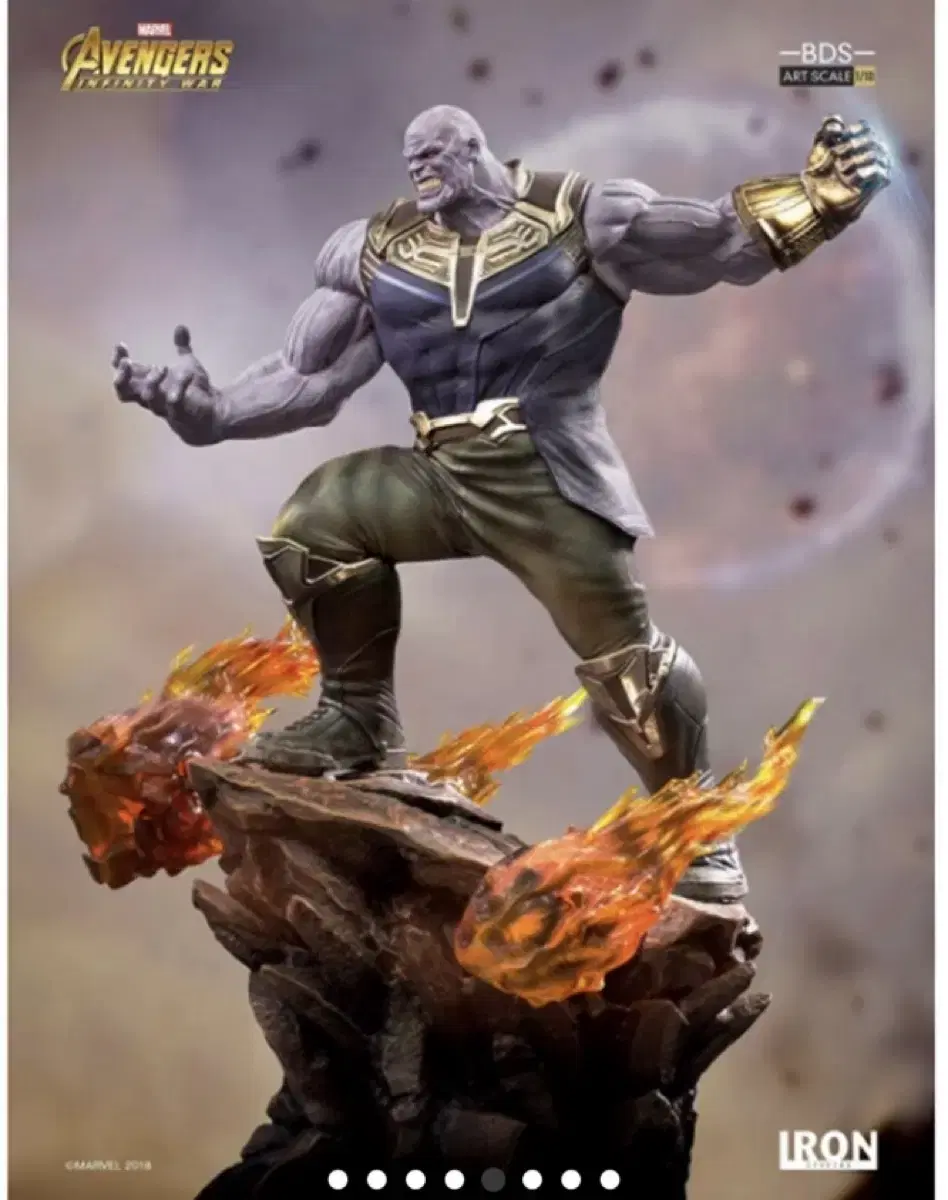 Iron Studios Thanos Avengers Infinity War Figure for Sale