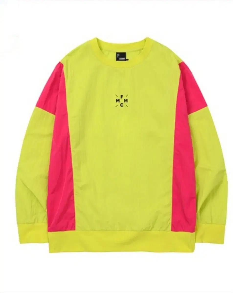 FCMM Colorblock Retro Windbreaker Neon Color L