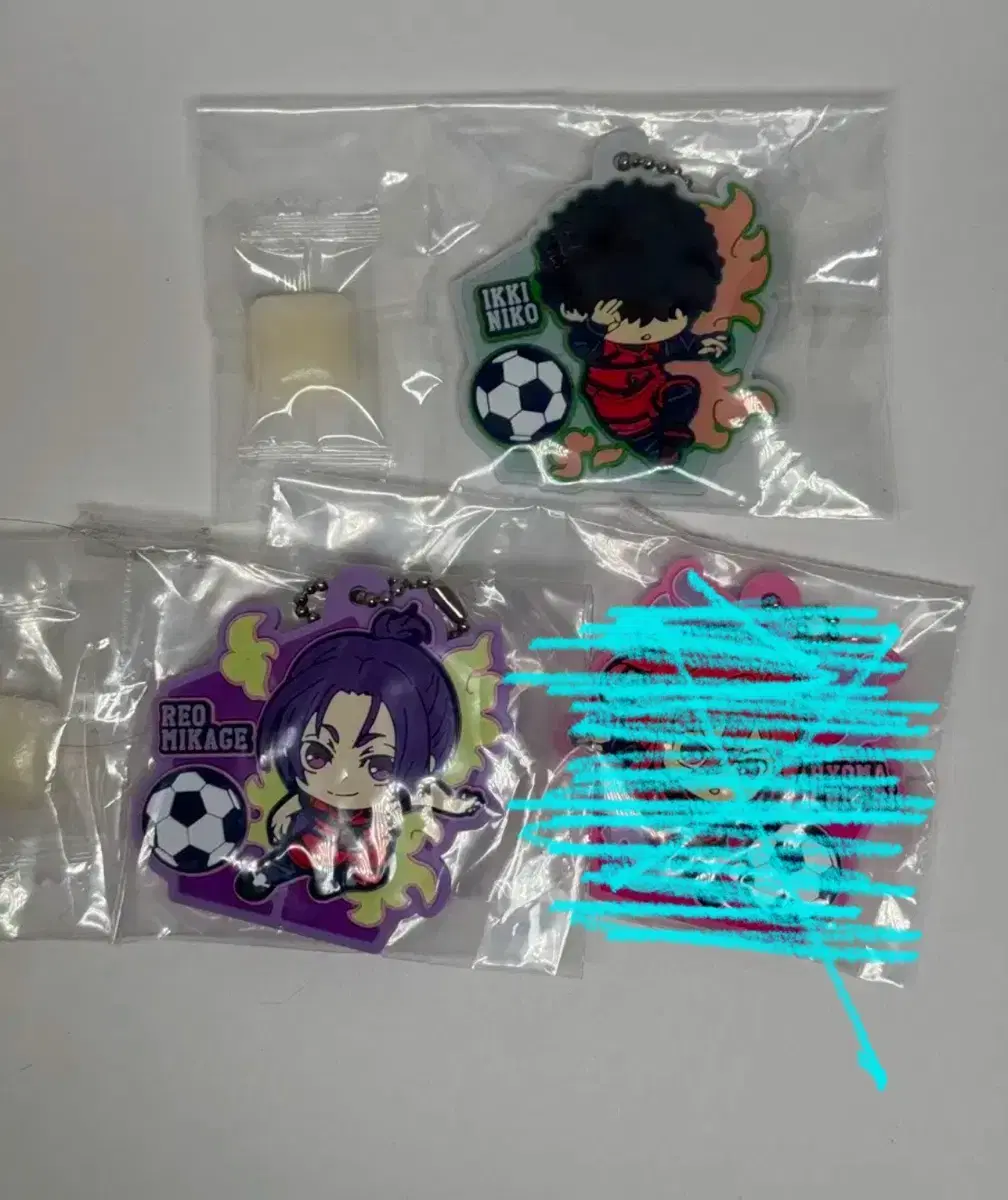 BLUELOCK Leo Hyoma Nico Rubber Keyring