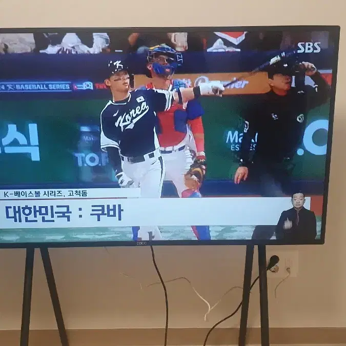 이젤형 티비 tv 스탠드 거치대