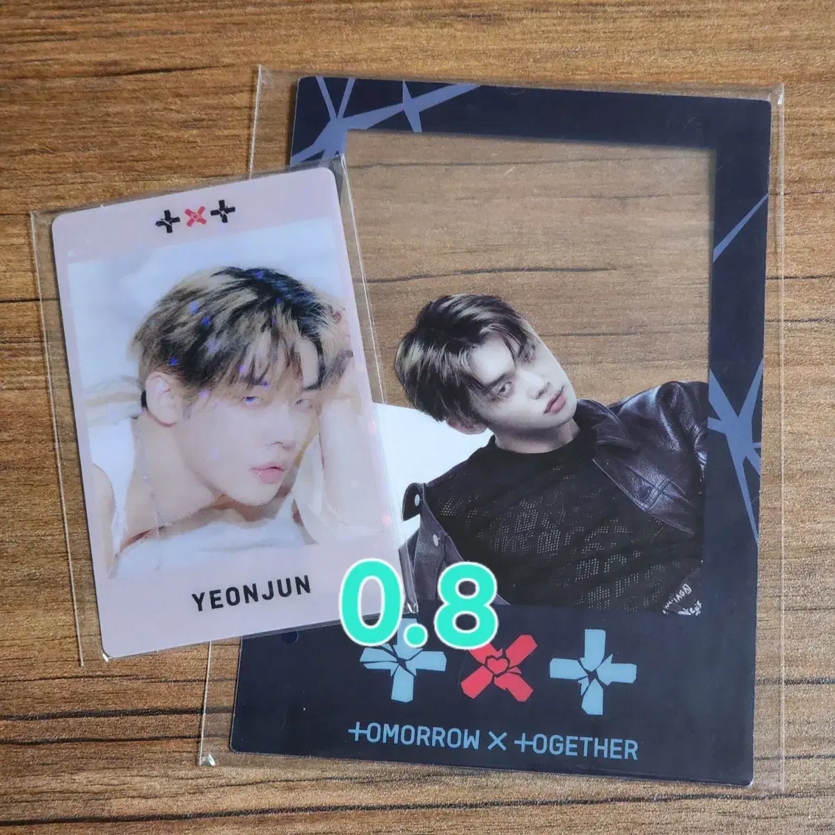 txt yeonjun universal weverse japan set benefits hologram clear photocard