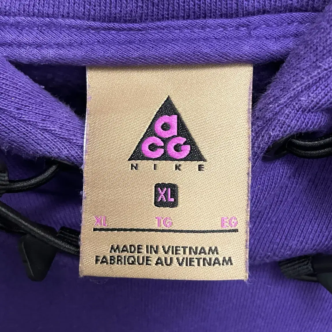 (XL~XXL)나이키 ACG 풀오버 파커 후드티셔츠 퍼플