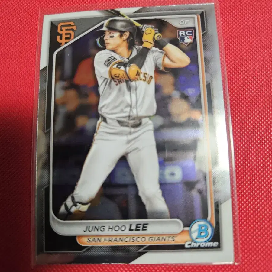 이정후 2024 Bowman Chrome 루키 카드