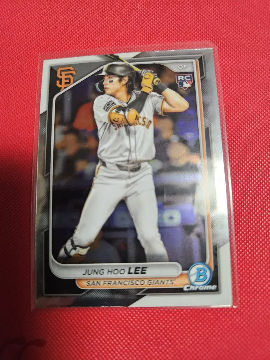 이정후 2024 Bowman Chrome 루키 카드