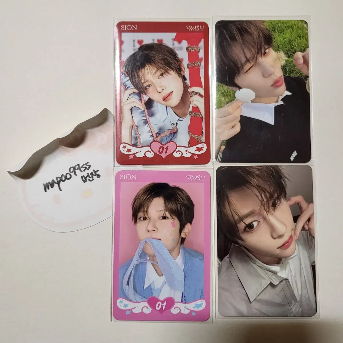 nct wish steady wish steady tc sion photocard full set sell