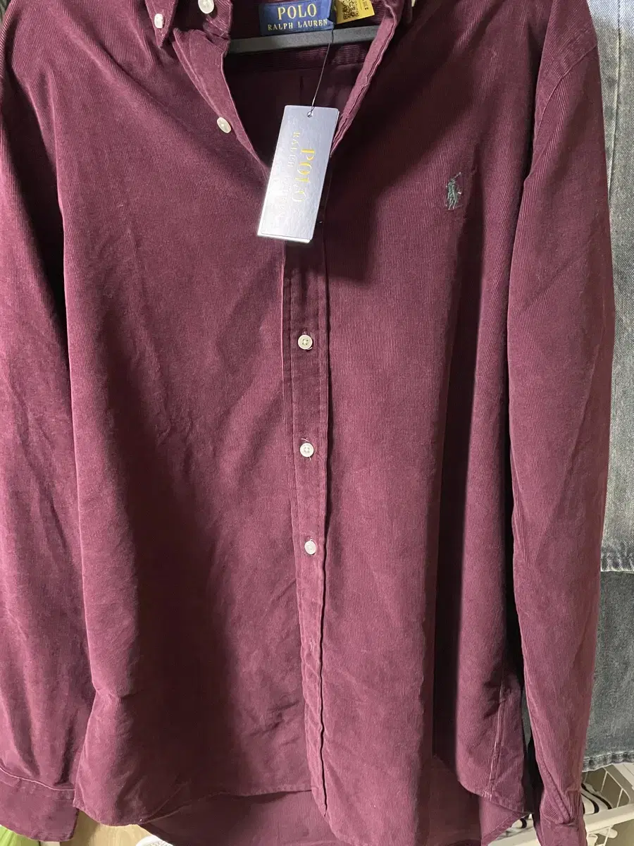 Polo Corduroy Burgundy New Arrivals