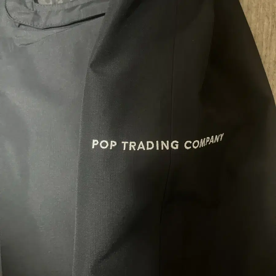 팝 트레이딩 컴퍼니 pop trading 오라클 자켓 L 블랙