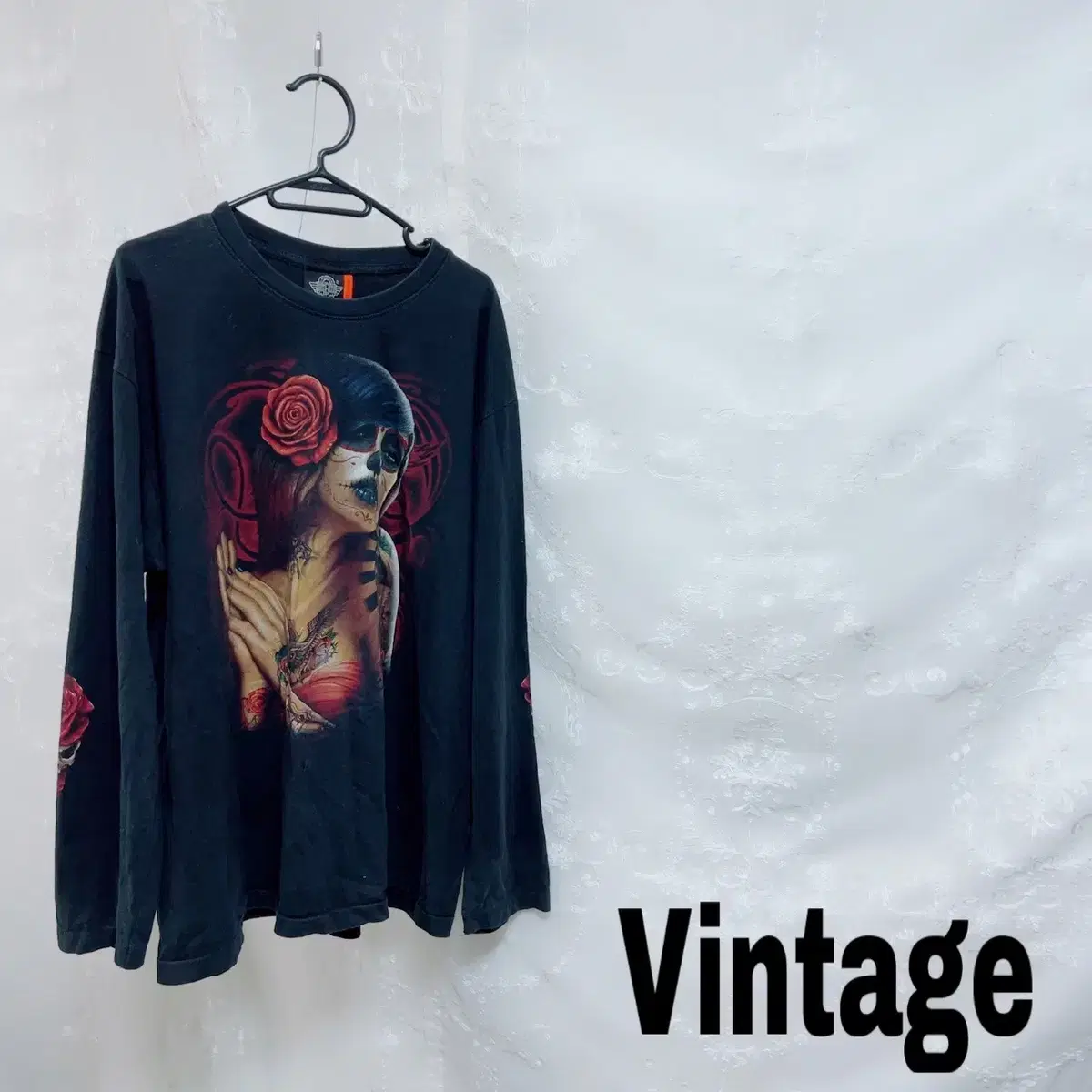 Vintage Skull Printed Lakti