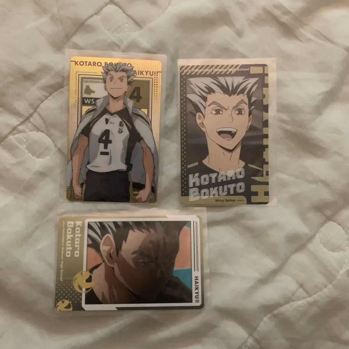 Haikyuu Bokuto Metal Card in Bulk