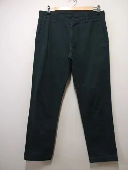 Lacoste Jin Green Cotton Trousers Waist31