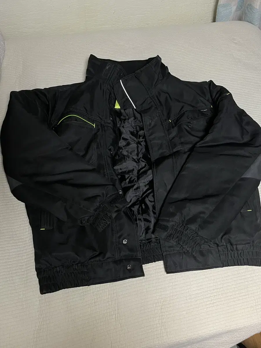 (3L) heat assist hiking vintage biker jacket