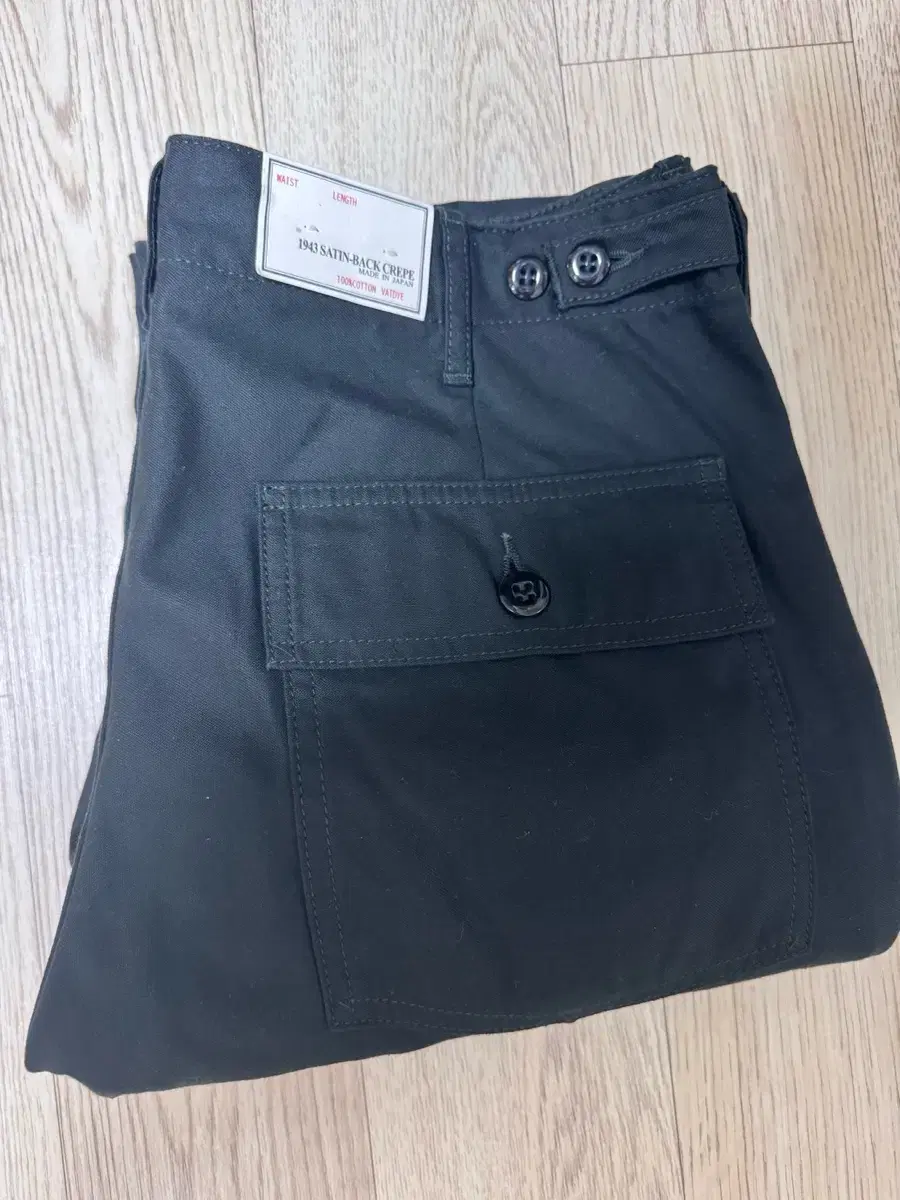 [31/30] FOB Factory Putty Pants Black F0431