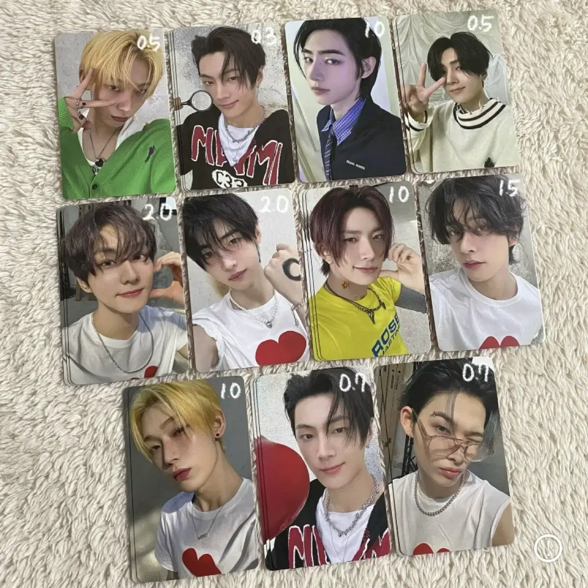 Enhypen Romantold photocard ld wts jungwon sunghoon heeseung sunwoo jake ni-ki weverse japan