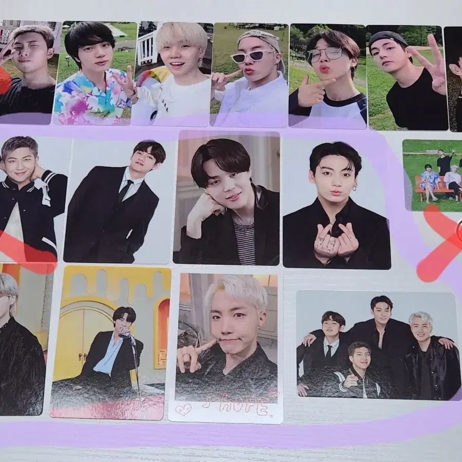 방탄소년단 포카 BTS Photo Card