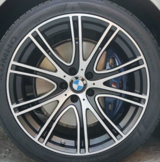 19인치 pcd 120 bmw f바디 540i 디자인 블랙폴리쉬 신품휠