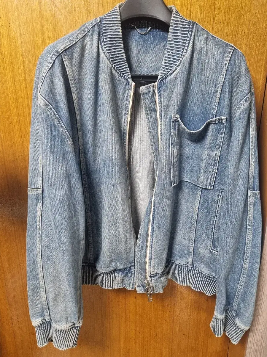 Solid Homme Denim Bomber