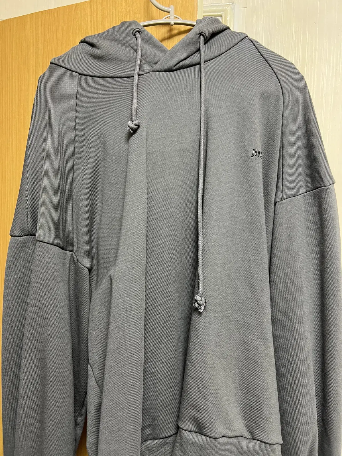 Junge 22FWGraphic Hoodie Gray XS