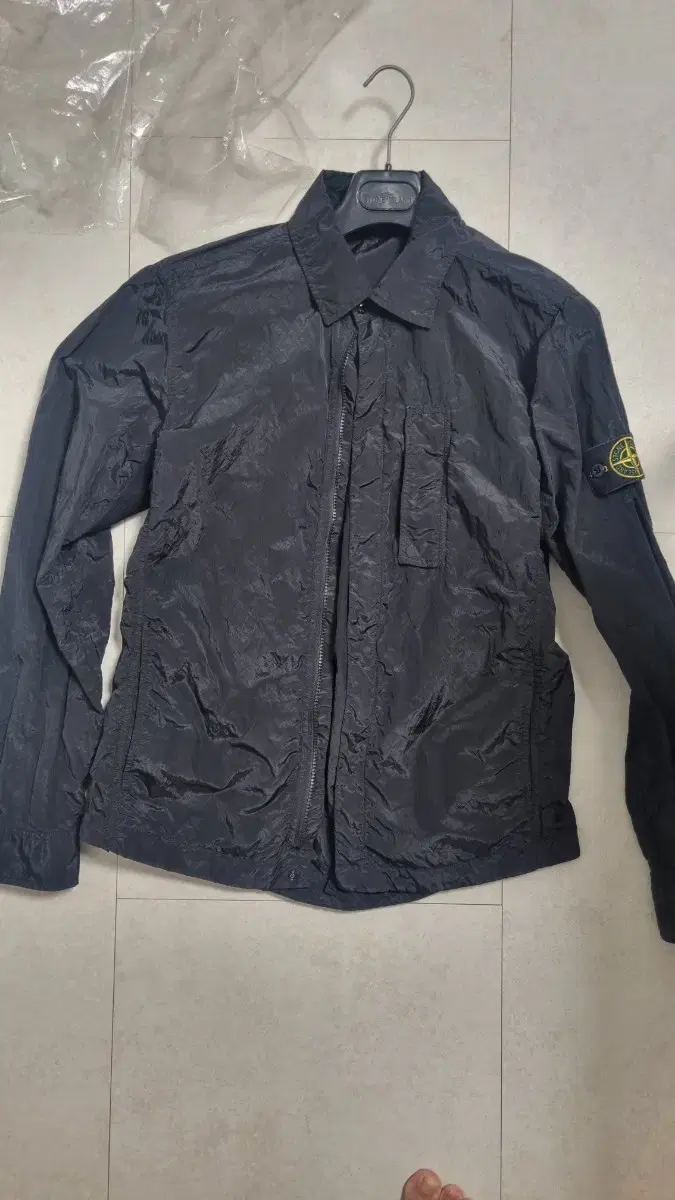 Stone Island 18SS Nylon Metal Overshirt Black M