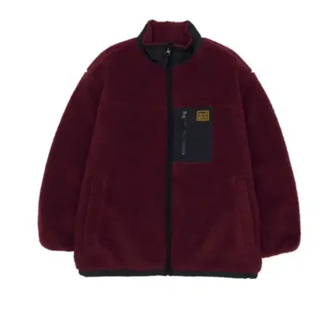 스컬프터 (Fluffy Sherpa Jacket D.Red) 뽀글이M