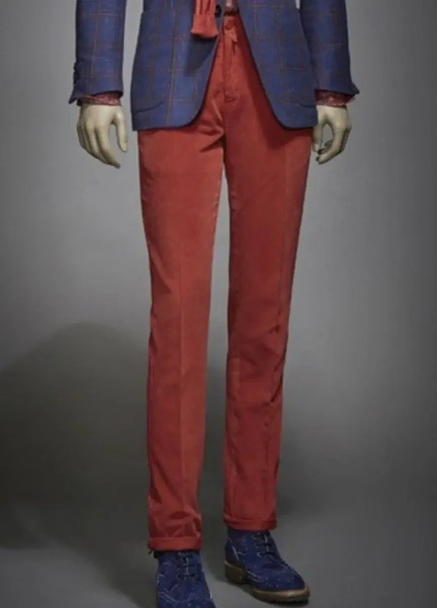 Keytone red denim pants