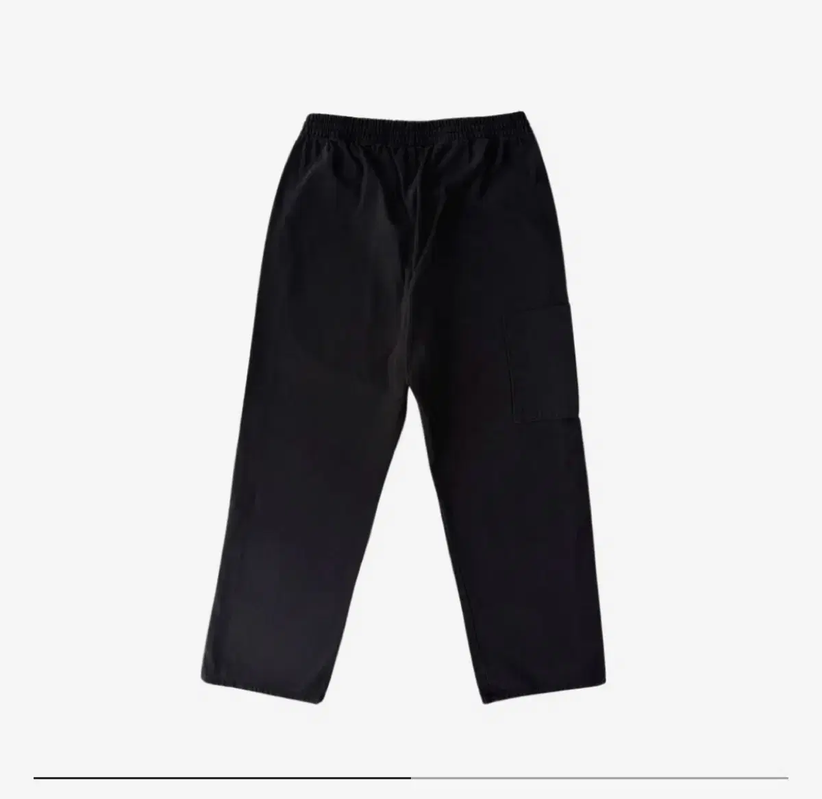 [M,L] E.JI Gap Satin Cargo Pants Black New