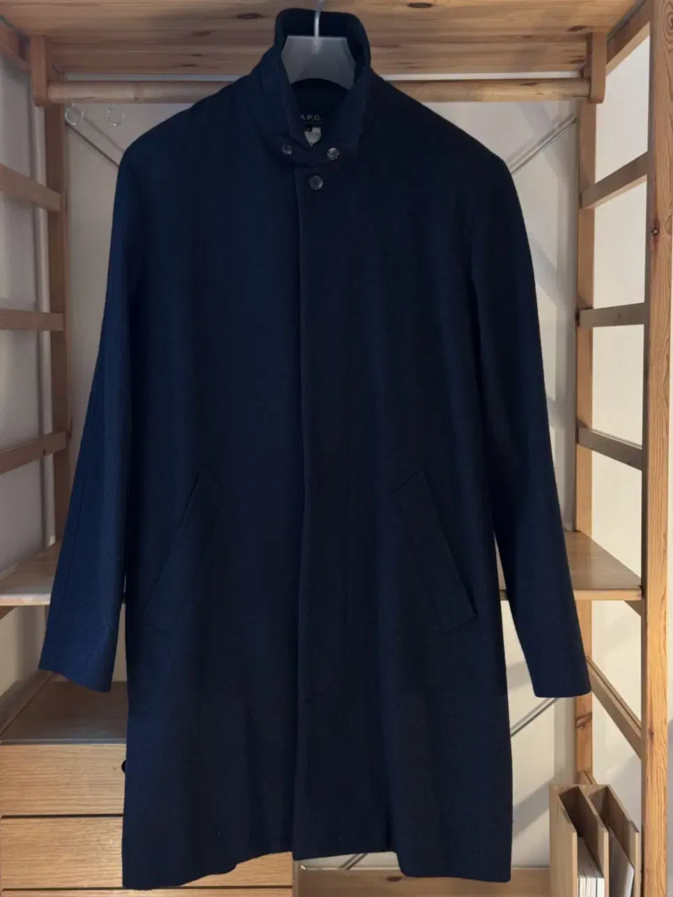 Apothecary Wool Maccoat Navy M 100