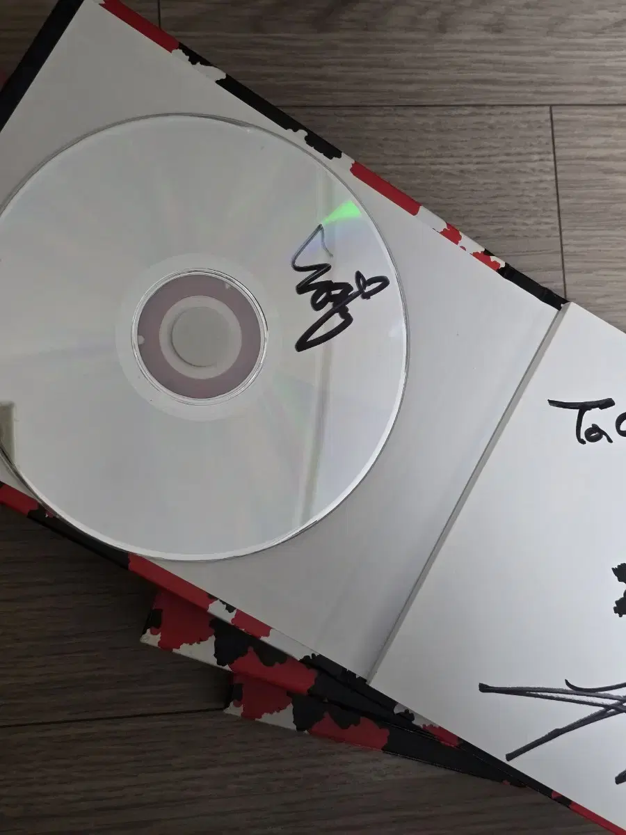 NCT haechan (when they were SM Rookies) sign Album