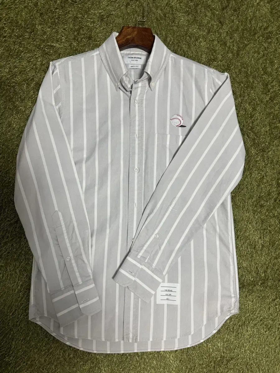 Thom Browne Shirt Oxford Baseball Count