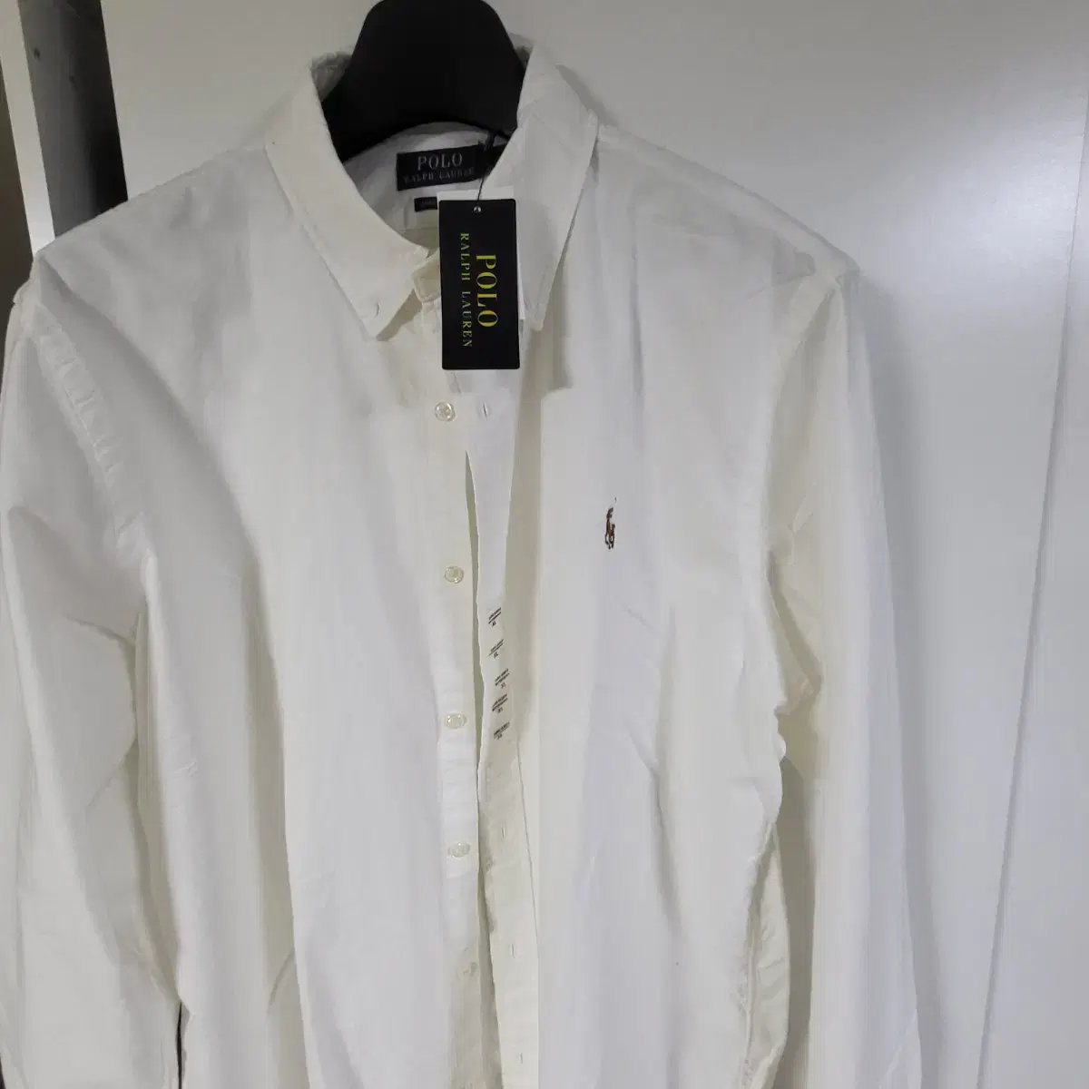 Polo Ralph Lauren Classic Fit Multipony Solid Oxford Shirt White XL