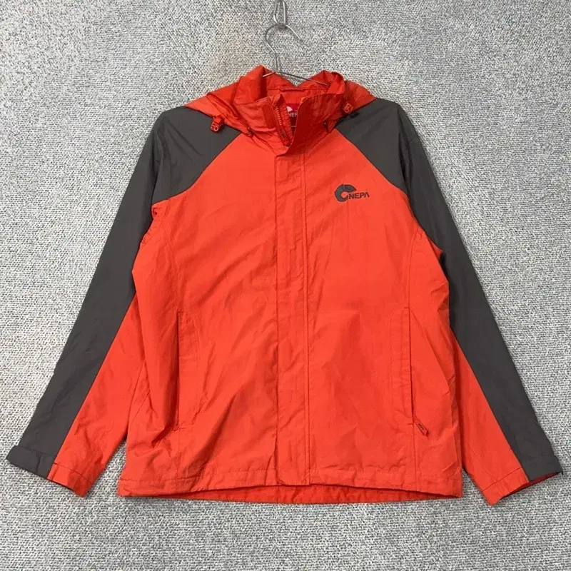 nepa orange logo functional athletic climbing windbreaker 95