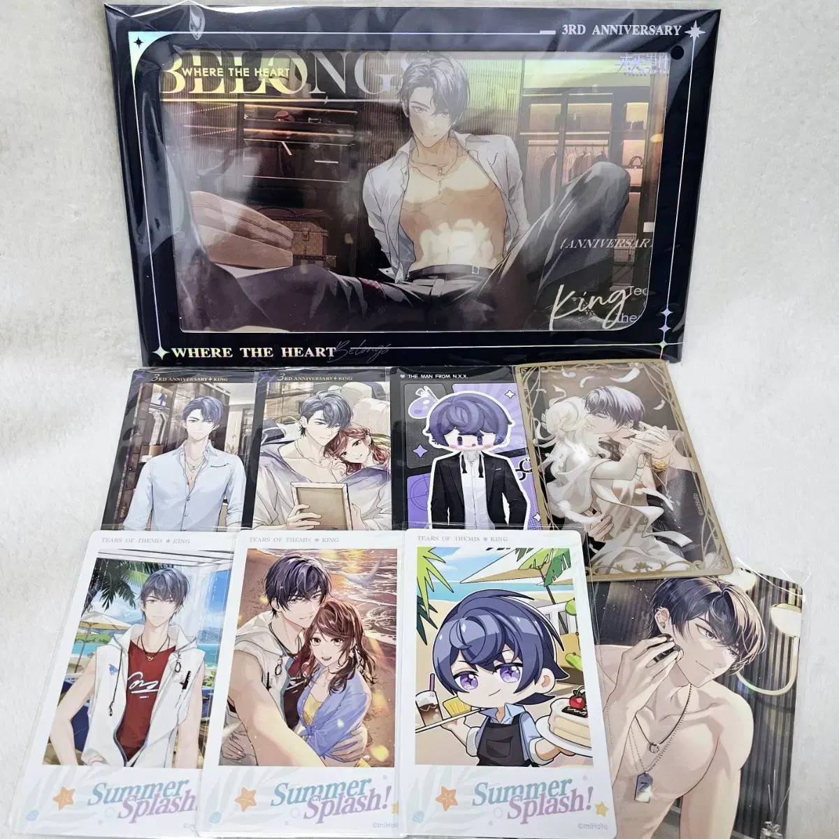 Unsolved Case Division Misabu CNU Shin-woo's 3rd anniversary color paper and official pre-order benefit bulk sold