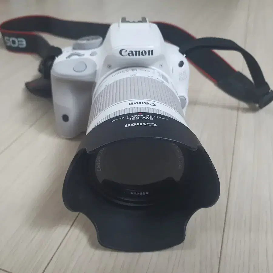 A급 캐논 EOS 100D 카메라 18-55 렌즈 세트 누적 905컷